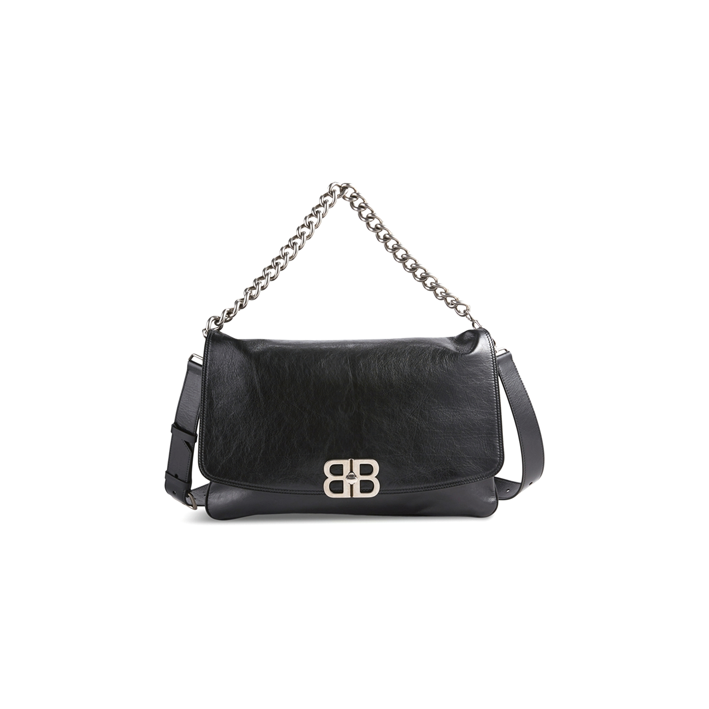 BALENCIAGA LARGE BB SOFT IN BLACK 7484882AAZ41000 (36*23.8*3cm)